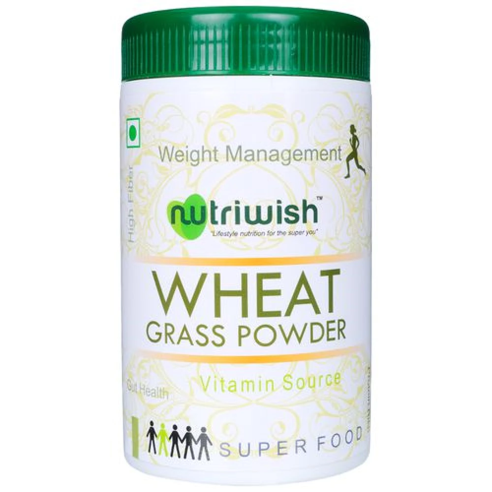Nutriwish Wheat Grass - Powder, 100 g-1.webp